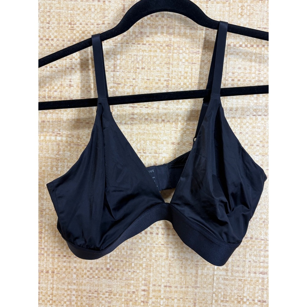 Negative Underwear Sieve Non-Wire Bra Women Size 5 Black Mesh Bralette